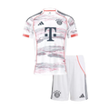 Bayern Munich Away 2025/26 Kit White Kids
