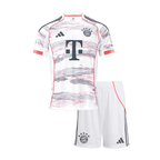 Bayern Munich Away 2025/26 Kit White Kids