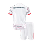 Bayern Munich Away 2025/26 Kit White Kids