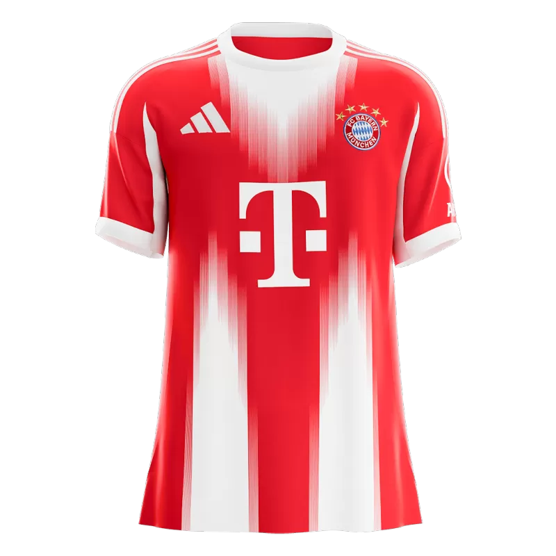 Bayern Munich Home 2025/26 Jersey Red Men's