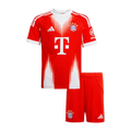 Bayern Munich Home 2025/26 Kit Red Kids