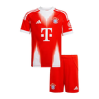 Bayern Munich Home 2025/26 Kit Red Kids