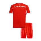 Bayern Munich Home 2025/26 Kit Red Kids