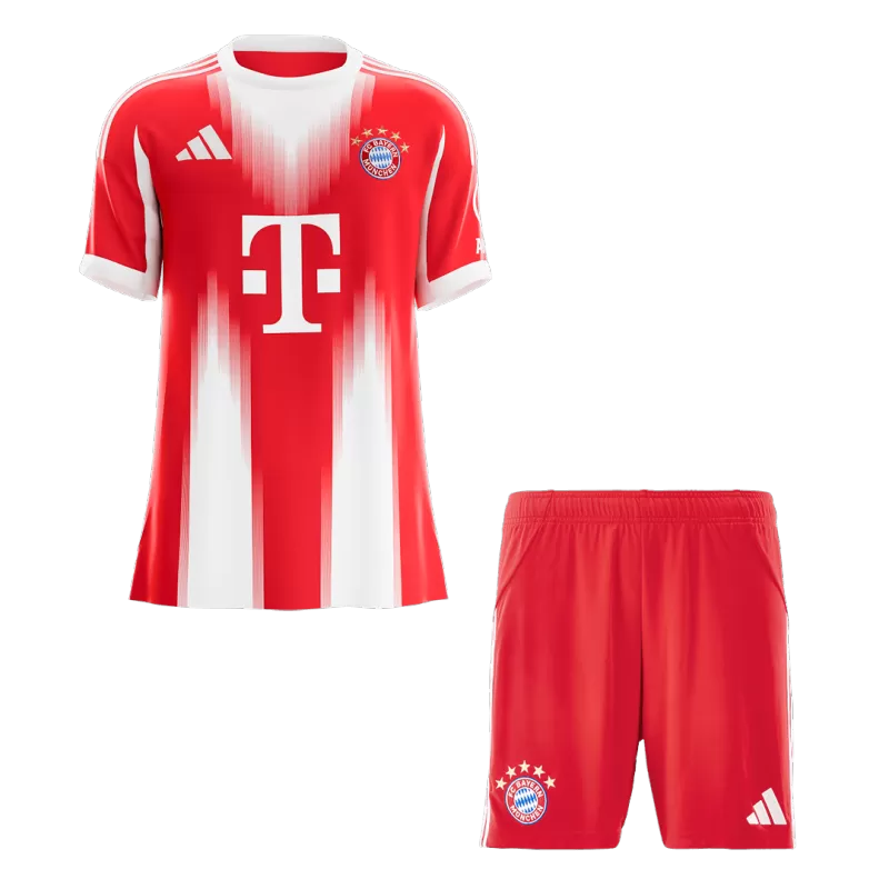 Bayern Munich Home 2025/26 Kit Red Men's