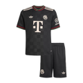 Bayern Munich Third 2025/26 Kit Black Kids
