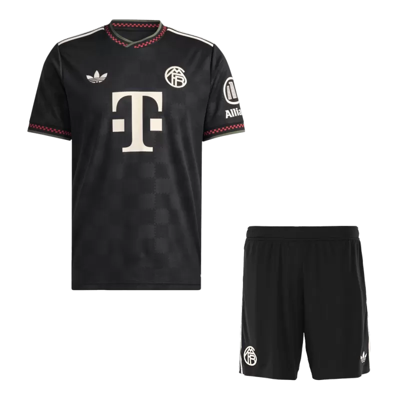 Bayern Munich Third 2025/26 Kit Black Men's
