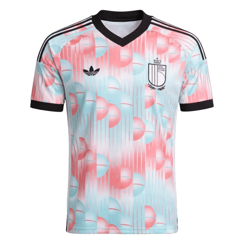 Belgium Away World Cup 2026 Jersey Pink & Blue Men's