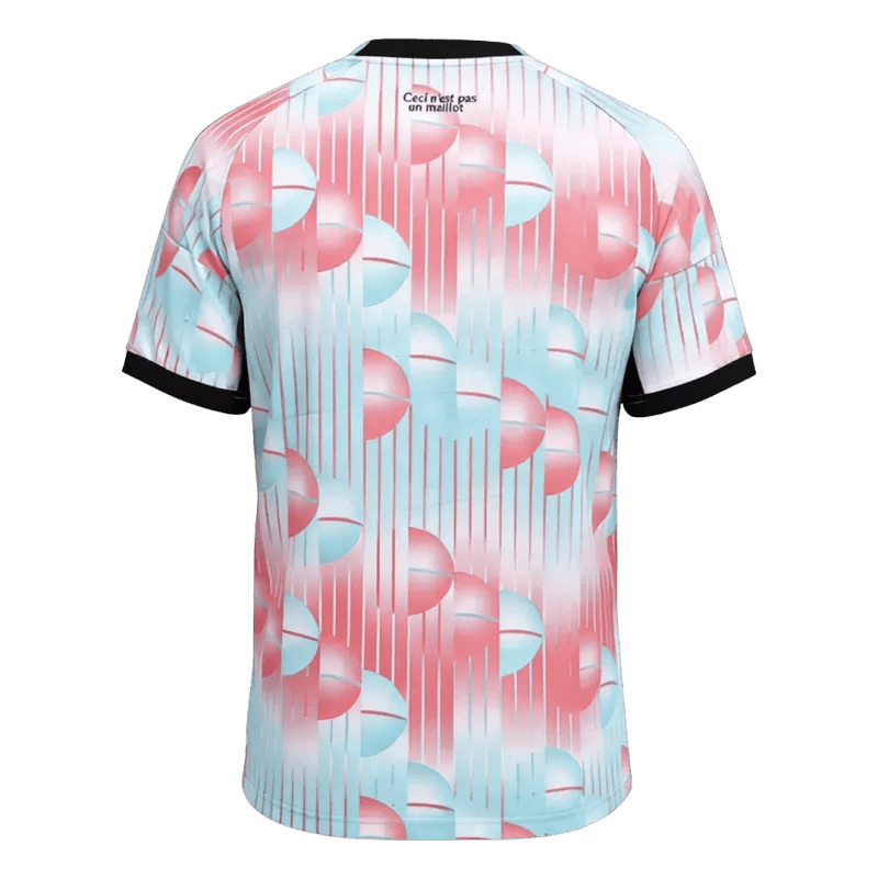 Belgium Away World Cup 2026 Jersey Pink & Blue Men's
