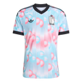 Belgium Away World Cup 2026 Jersey Player's Version Pink & Blue Men's