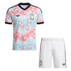 Belgium Away World Cup 2026 Kit Pink & Blue Men's