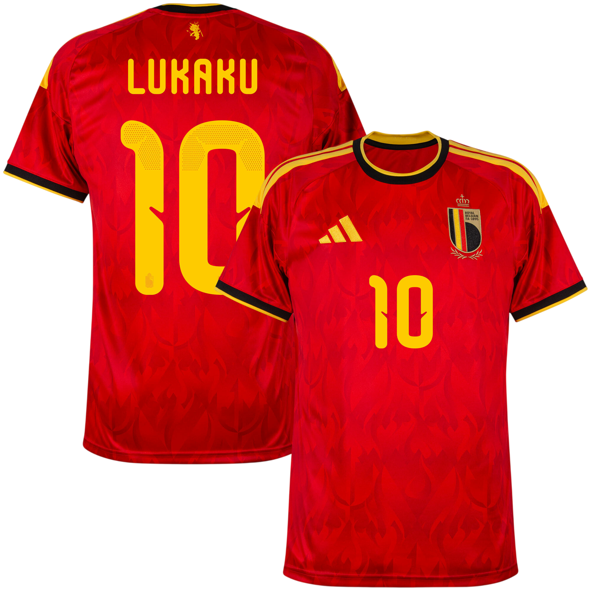 Belgium LUKAKU #10 Home World Cup 2026 Jersey Red Men's