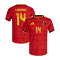 Belgium LUKEBAKIO #14 Home World Cup 2026 Jersey Red Men's