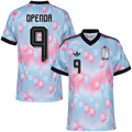 Belgium OPENDA #9 Away World Cup 2026 Jersey Pink & Blue Men's