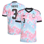 Belgium THEATE #3 Away World Cup 2026 Jersey Pink & Blue Men's