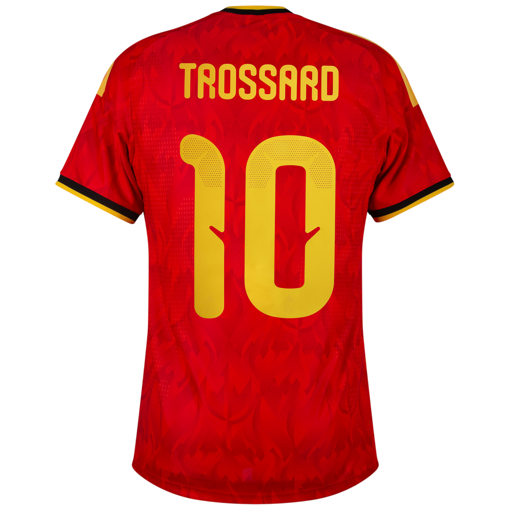 Belgium TROSSARD #10 Home World Cup 2026 Jersey Red Men's