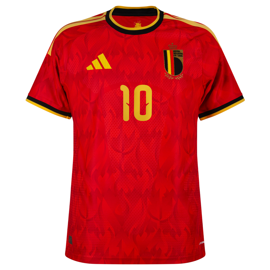 Belgium TROSSARD #10 Home World Cup 2026 Jersey Red Men's