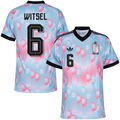 Belgium WITSEL #6 Away World Cup 2026 Jersey Pink & Blue Men's