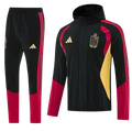 Belgium World Cup 2026 Hoodie Tracksuit Black Men's