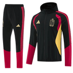 Belgium World Cup 2026 Hoodie Tracksuit Black Men's