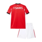 Benfica Home 2025/26 Kit Red Kids
