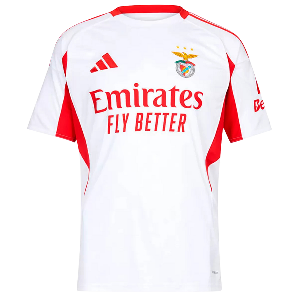 Benfica Third 2025/26 Jersey White Men's