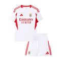 Benfica Third 2025/26 Kit White Kids