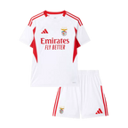 Benfica Third 2025/26 Kit White Kids