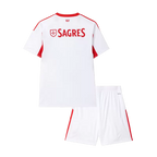Benfica Third 2025/26 Kit White Kids