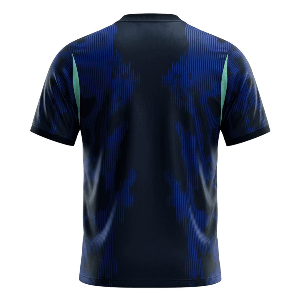 Brazil Away World Cup 2026 Jersey Blue & Black Men's