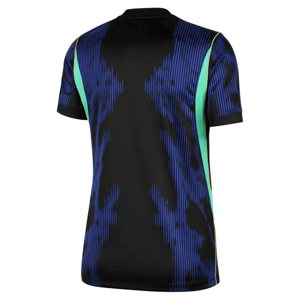 Brazil Away World Cup 2026 Jersey Blue & Black Women's