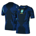 Brazil Away World Cup 2026 Jersey Player's Version Blue & Black Men's