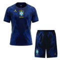 Brazil Away World Cup 2026 Kit Black & Blue Men's