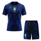 Brazil Away World Cup 2026 Kit Black & Blue Men's