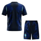 Brazil Away World Cup 2026 Kit Black & Blue Men's