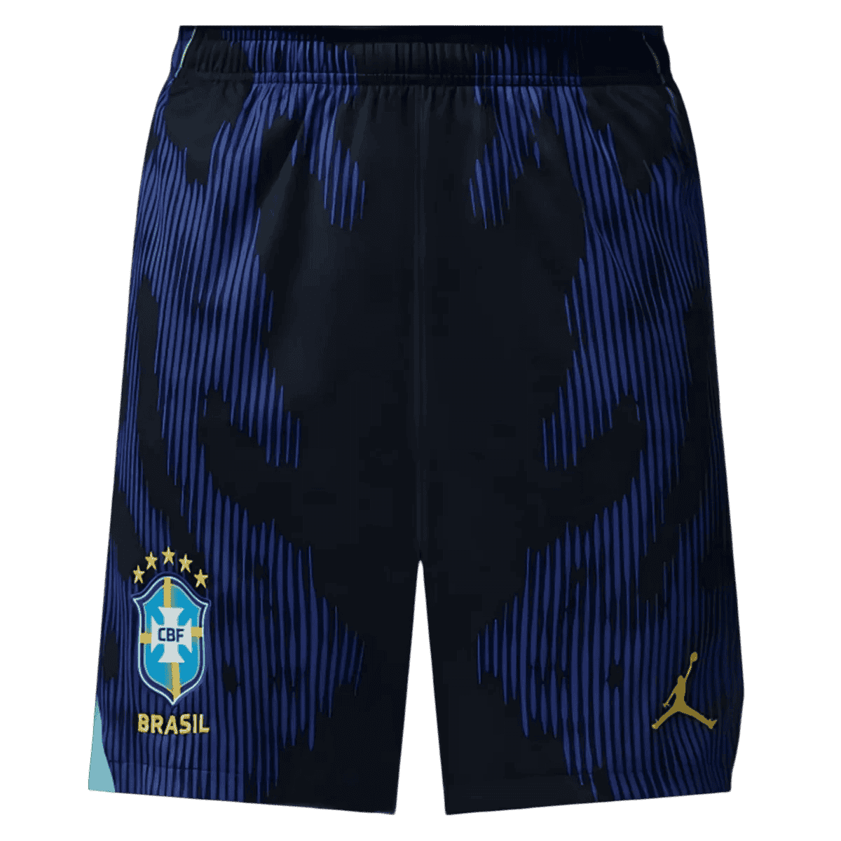 Brazil Away World Cup 2026 Shorts Black & Blue Men's