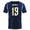 Brazil ENDRICK #19 Away World Cup 2026 Jersey Blue & Black Men's