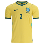 Brazil GABRIEL #3 Home World Cup 2026 Jersey Yellow Men's