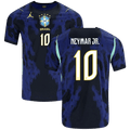 Brazil NEYMAR JR. #10 Away World Cup 2026 Jersey Blue & Black Men's