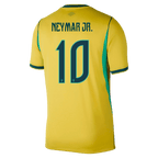 Brazil NEYMAR JR. #10 Home World Cup 2026 Jersey Yellow Men's