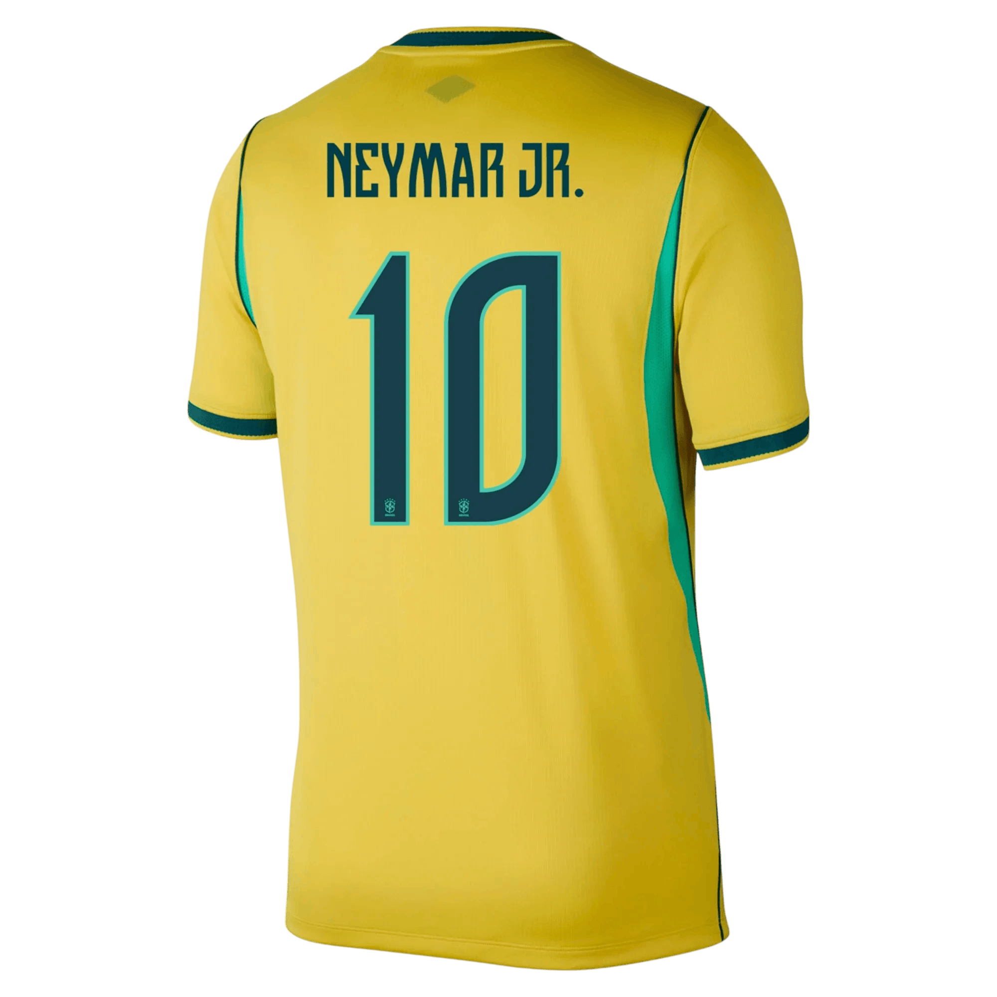 Brazil NEYMAR JR. #10 Home World Cup 2026 Jersey Yellow Men's