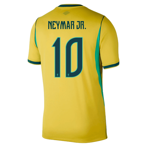 Brazil NEYMAR JR. #10 Home World Cup 2026 Jersey Yellow Men's
