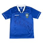 Brazil Retro Away Jersey 1994 Blue Men's