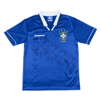 Brazil Retro Away Jersey 1994 Blue Men's