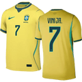 Brazil VINI JR. #7 Home World Cup 2026 Jersey Yellow Men's