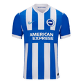 Brighton & Hove Albion Home 2025/26 Jersey Blue & White Men's