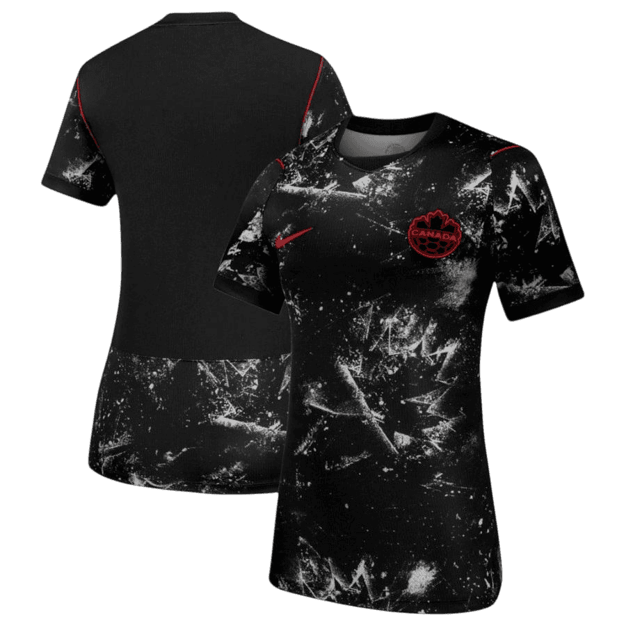 Canada Away World Cup 2026 Jersey Black Women's