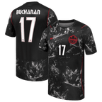 Canada BUCHANAN #17 Away World Cup 2026 Jersey Black Men's