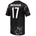 Canada BUCHANAN #17 Away World Cup 2026 Jersey Black Men's