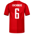 Canada CHOINIERE #6 Home World Cup 2026 Jersey Red Men's