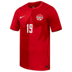 Canada DAVIES #19 Home World Cup 2026 Jersey Red Men's
